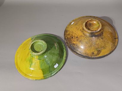 TUNISIA NABEUL
Set of two glazed ceramic...