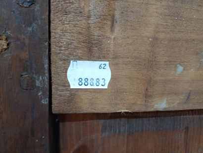 Mahogany and mahogany veneer display case...