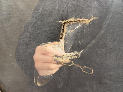 Ecole française du XIXe siècle
Portrait d'homme...