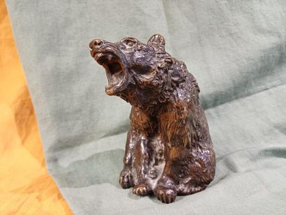Ecole du XIXe siècle
Ours grondant 
Epreuve...