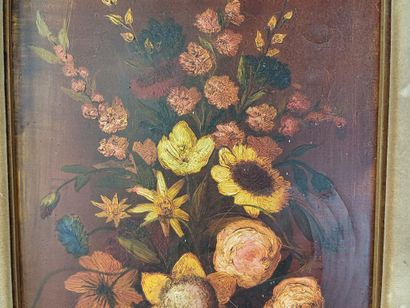 Raymond-Jean BIZET (1922-2015)
Fleurs, 1969
Deux...