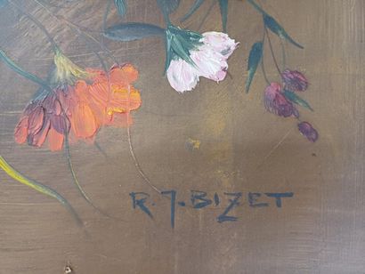 Raymond-Jean BIZET (1922-2015)
Fleurs, 1974
Huile...