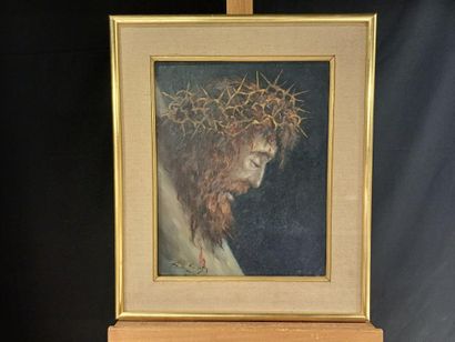 Pierre-Paul EMIOT (1887-1950)
Christ mort
Huile...