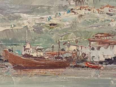 Raymond-Jean BIZET (1922-2015)
Marine, 1974
Huile...