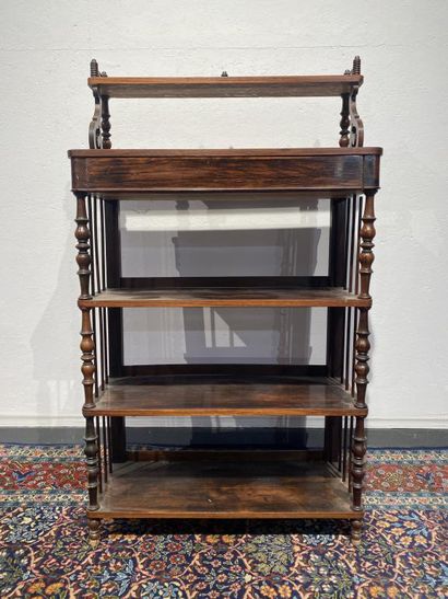 Sideboard in painted wood imitating rosewood...