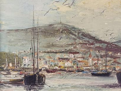 Raymond-Jean BIZET (1922-2015)
Marine, 1974
Huile...