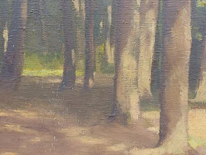 Joseph BONTEMPS (1906-1978)
Sous-bois
Huile...