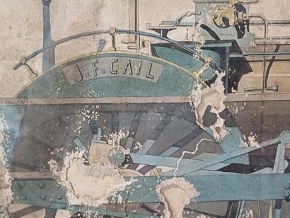 CHARDON
Study of steam locomotives
Three...
