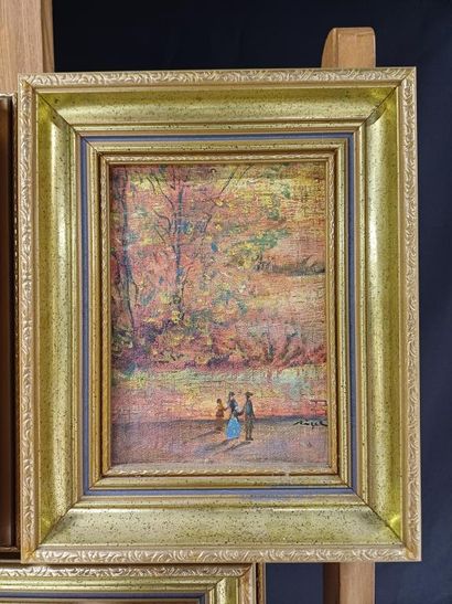 Michel RIGEL (1950) (att. à)
Promenade, Venise...