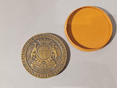 François BAZIN (1897-1956)
Medal - Centenary...