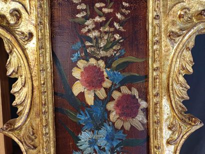 Raymond-Jean BIZET (1922-2015)
Fleurs 
Deux...