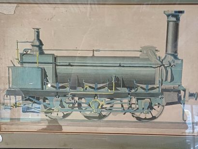 CHARDON
Study of steam locomotives
Three...
