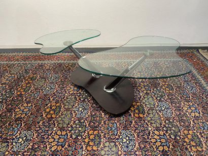 ROCHE BOBOIS (att. to)
Free-form glass and...