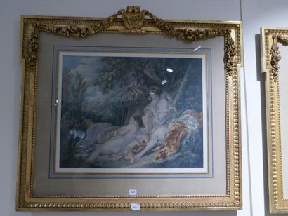 FOUR ENGRAVINGS depicting scenes in Russia...