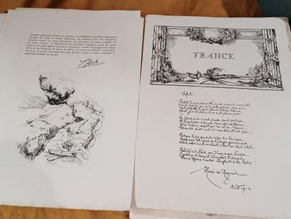 Set includes: 
- Les Alliés dans la Guerre...