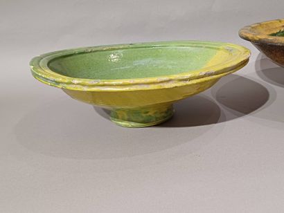 TUNISIA NABEUL
Set of two glazed ceramic...