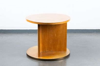 FRENCH WORK 1940 
Sycamore coffee table with...