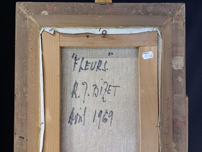 Raymond-Jean BIZET (1922-2015)
Fleurs, 1969
Deux...