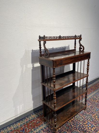 Sideboard in painted wood imitating rosewood...