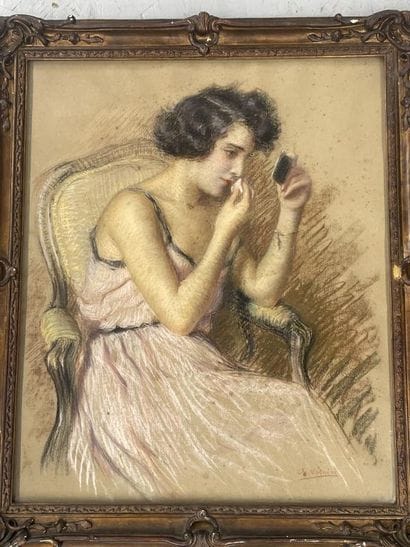 VASNIER Charles (1873-1961)
Woman at the...