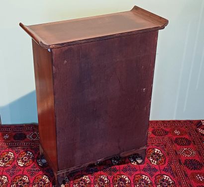 FAR EAST, 20th century
Stained wood cabinet...