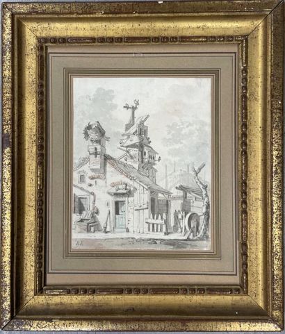 18th century Dutch school
House
Pen, wash...