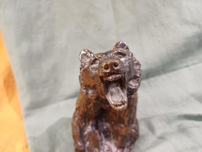 Ecole du XIXe siècle
Ours grondant 
Epreuve...
