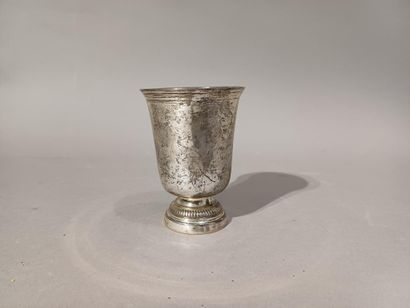 TIMBALE in silver (950). PARIS, goldsmith...