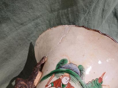 CHINA - Nanjing 
Ceramic baluster vase with...