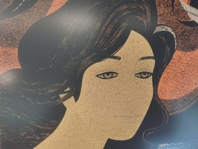 Contemporary school
Woman with dove
Color...