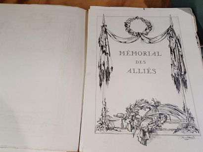 Set includes: 
- Les Alliés dans la Guerre...