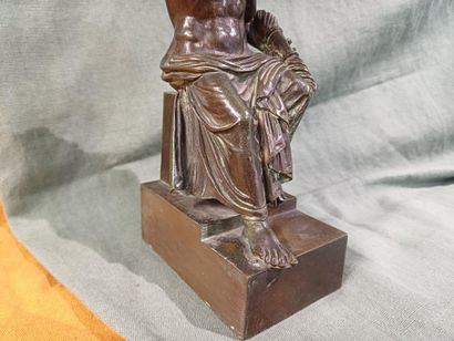 Ecole du XIXe siècle d'après l'antique 
Zeus,...