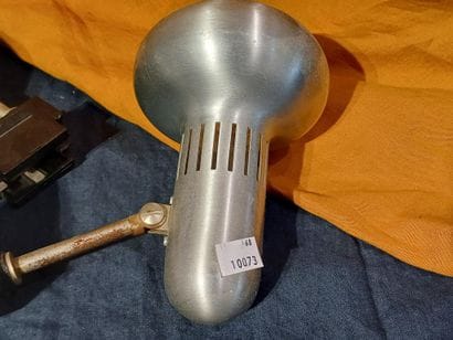 Set of four directional spotlights in brushed...