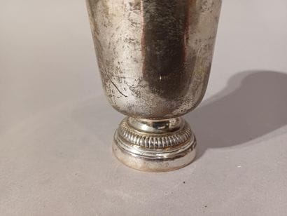TIMBALE in silver (950). PARIS, goldsmith...