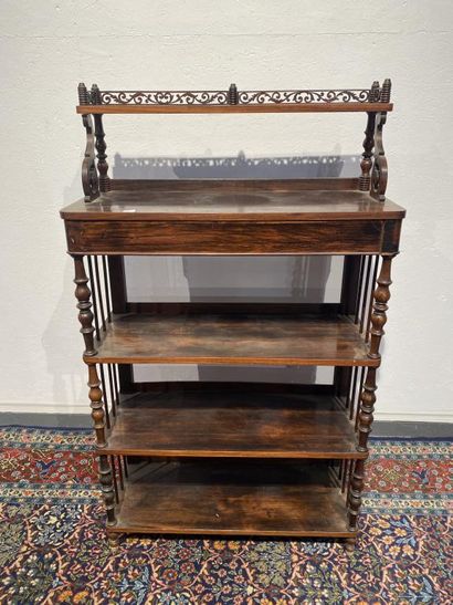 Sideboard in painted wood imitating rosewood...