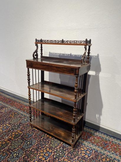 Sideboard in painted wood imitating rosewood...