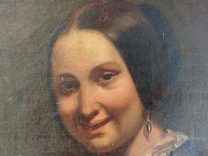 Ecole française du XIXe siècle
Portrait de...