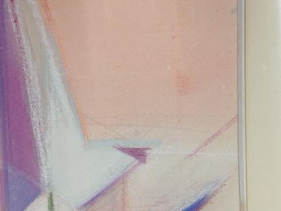 Y. BOUGEARD (XX)
Composition abstraite
Pastel...