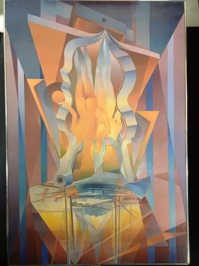 Raymond DEGARDIN (XX)
Composition aux bateaux...