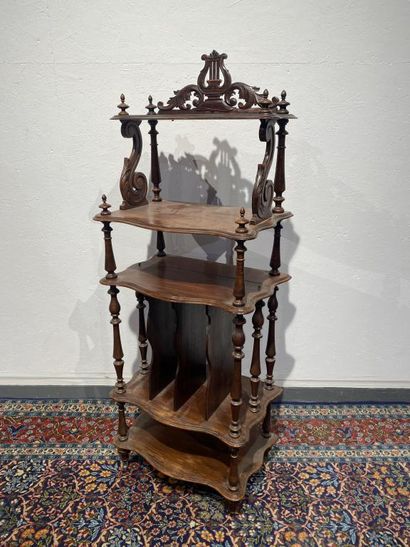 Wooden score cabinet painted in imitation...