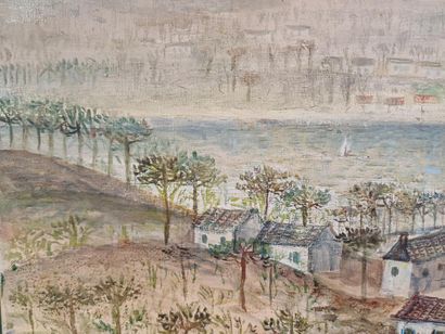 Jean Raffu LE PERSAN (1920-2008)
Les rives...
