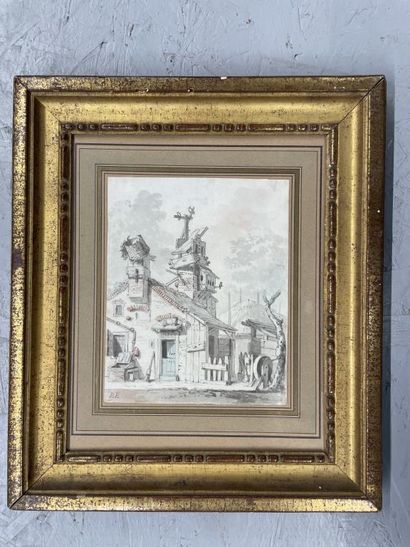18th century Dutch school
House
Pen, wash...