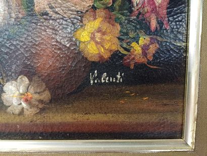 VALENTI
Nature morte au bouquet de fleurs
Huile...