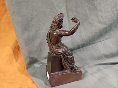Ecole du XIXe siècle d'après l'antique 
Zeus,...