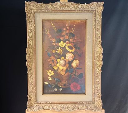 Raymond-Jean BIZET (1922-2015)
Fleurs, 1969
Deux...