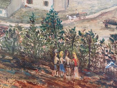 Jean Raffu LE PERSAN (1920-2008)
Les rives...