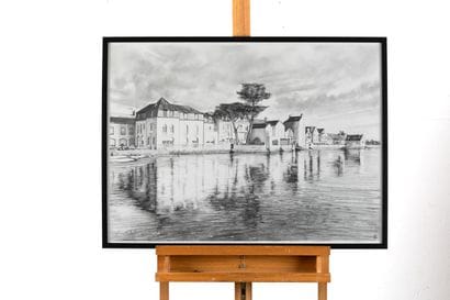 Bastien COURTAY, born 1977
Bord Ar Mor, 2024
Pencil...