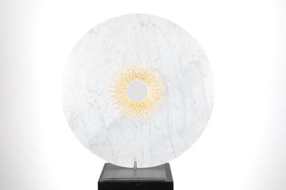 Aymeric LOUVET, born 1983
Solar disk, 2022
Carrara...