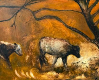 Diane MAGEE
Husbandry, 2023
Oil on panel,...