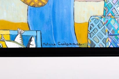 Patrice CUDENNEC, born 1952
Retour bleu sur...